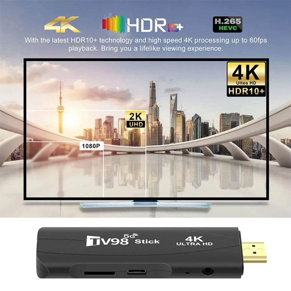 TV Stick Android 12.1 4K For your Smart TV